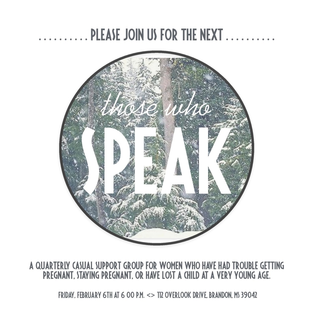 Those Who Speak Support Group