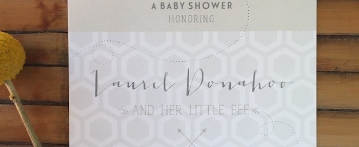Bee-Themed Gender Neutral Baby Shower as featured on INSPIRATION MISSISSIPPI