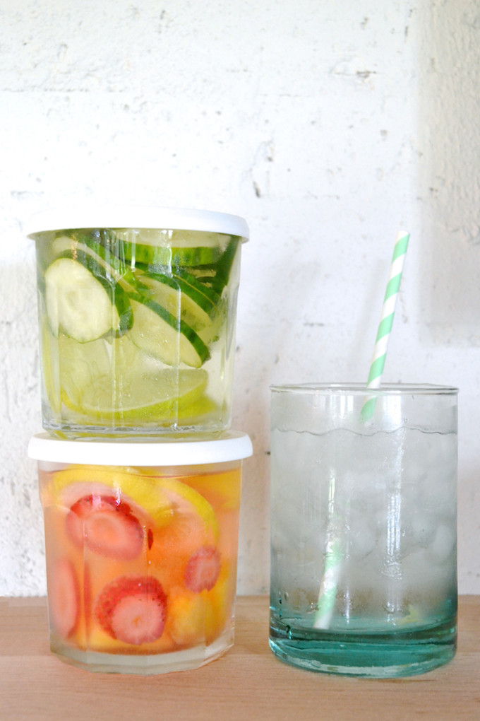 Fruit Infused Water // www.thehiveblog.com