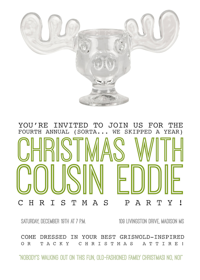 Christmas With Cousin Eddie - Christmas Vacation themed party // www.thehiveblog.com