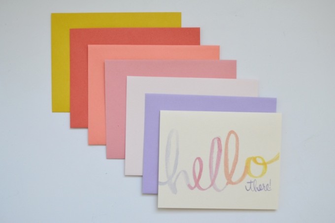 Hello there stationery by The Lovely Bee!