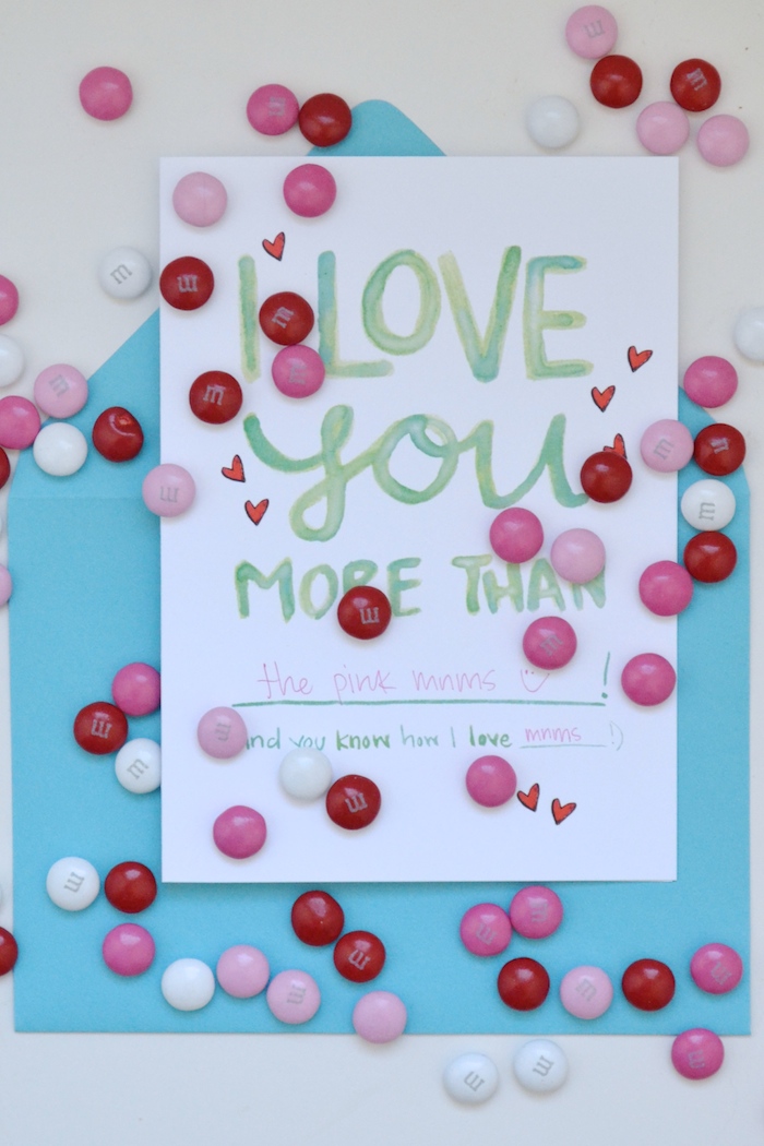 I Love You More Than... Fill in the blank! // hand painted by The Lovely Bee