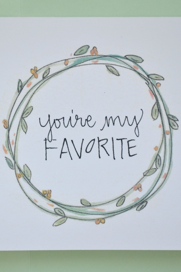 You're my favorite // by The Lovely Bee 