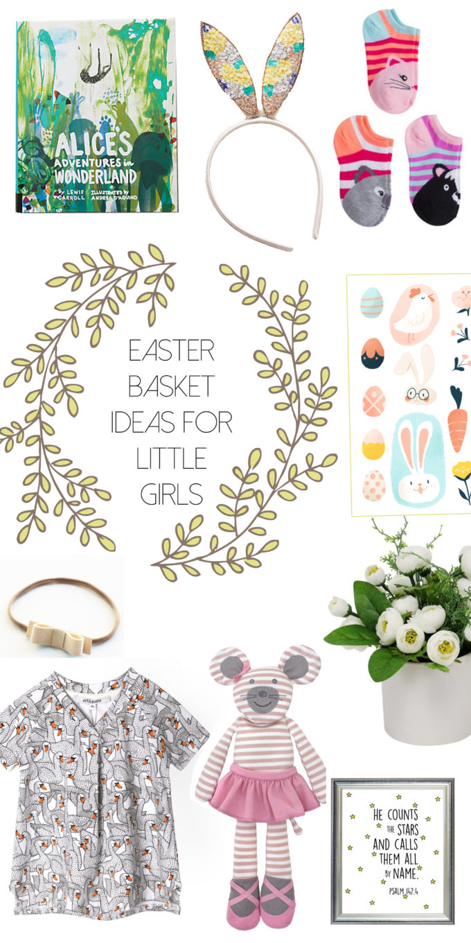 Easter basket ideas for toddler girls via thehiveblog.com