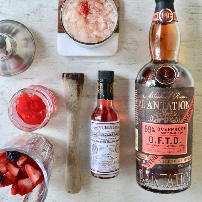 Rum Old Fashioned // www.thehiveblog.com
