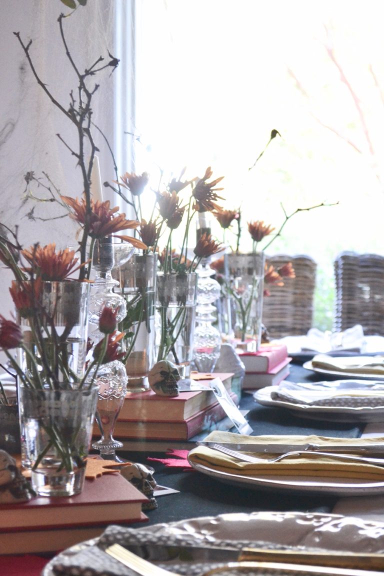 A Spooky Fallish Dinner Party // www.thehiveblog.com