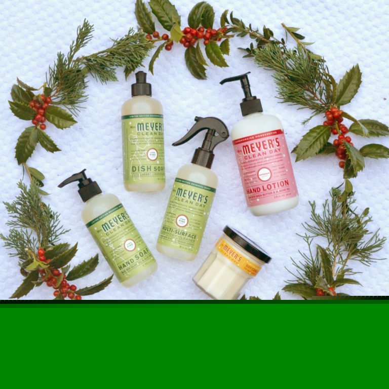 The Scents of the Season with Mrs. Meyers // www.thehiveblog.com