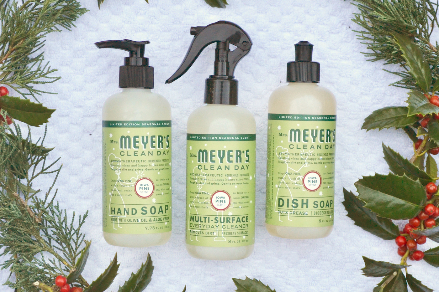 The Scents of the Season with Mrs. Meyers // www.thehiveblog.com
