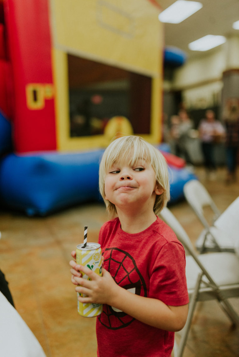 Superhero Third Birthday Party // www.thehiveblog.com