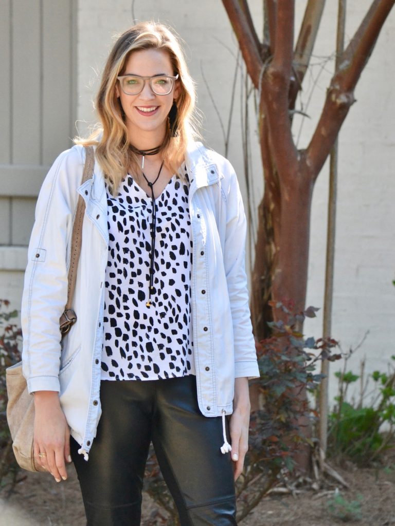 Between Seasons // mixing winter pieces with spring pieces