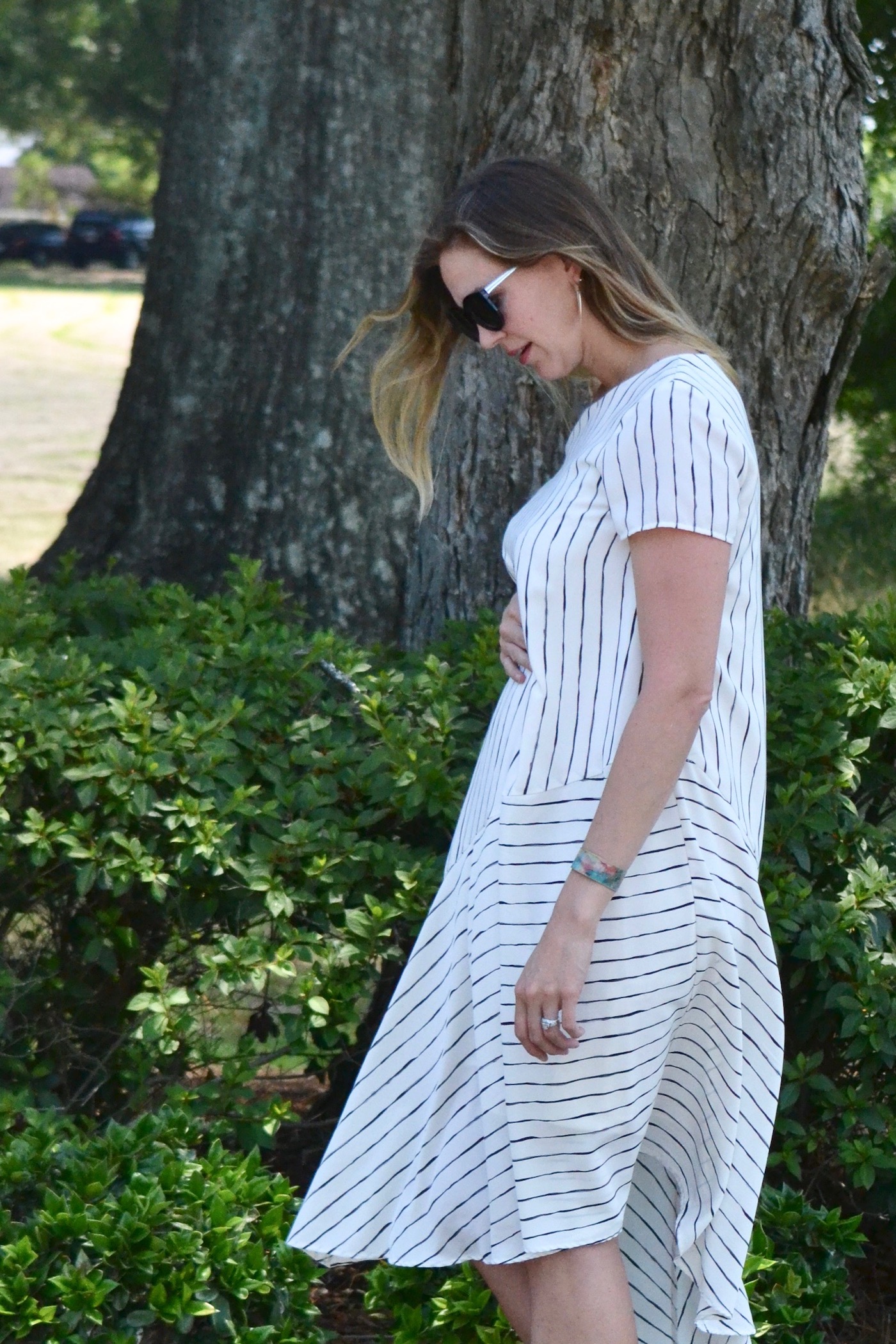 Black and White Stripes from Hatch Collection // second trimester style // www.thehiveblog.com