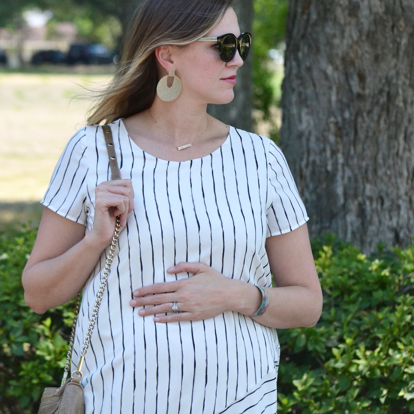 Black and White Stripes from Hatch Collection // second trimester style // www.thehiveblog.com