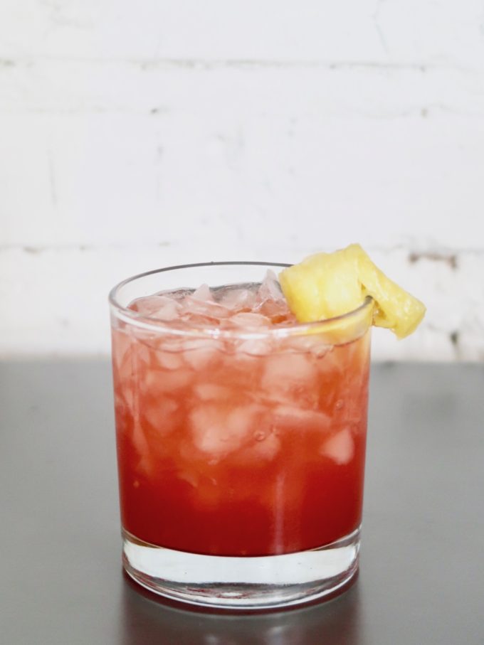 Easy Rum Runner recipe made with Plantation rums // www.thehiveblog.com