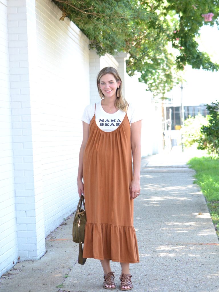 Mama Bear Mode // second trimester maternity style // www.thehiveblog.com