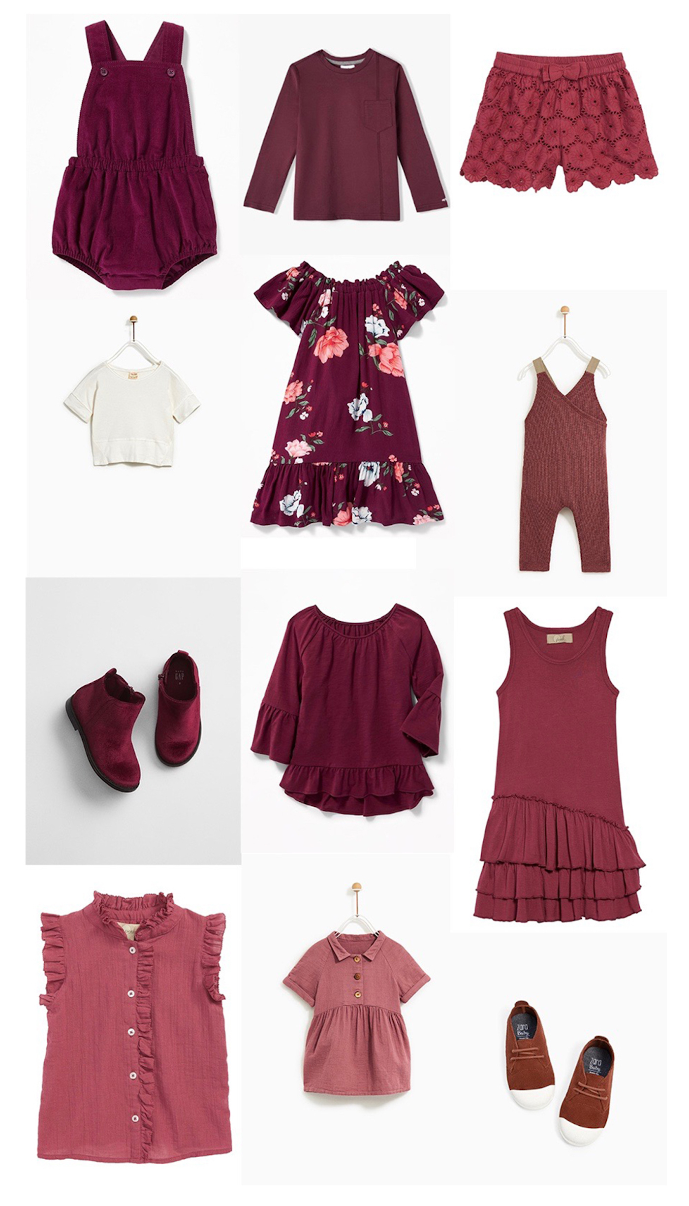 Maroon clothes for toddlers // Mississippi State University // www.thehiveblog.com