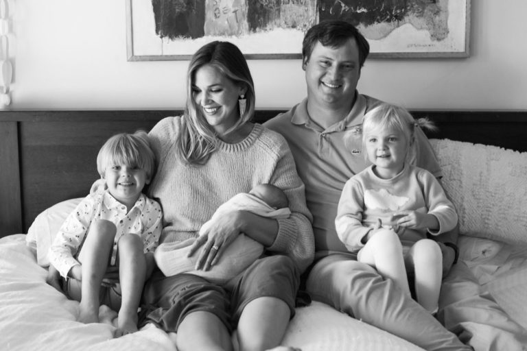 Newborn family photography with Mississippi photographer Lauren Liddell
