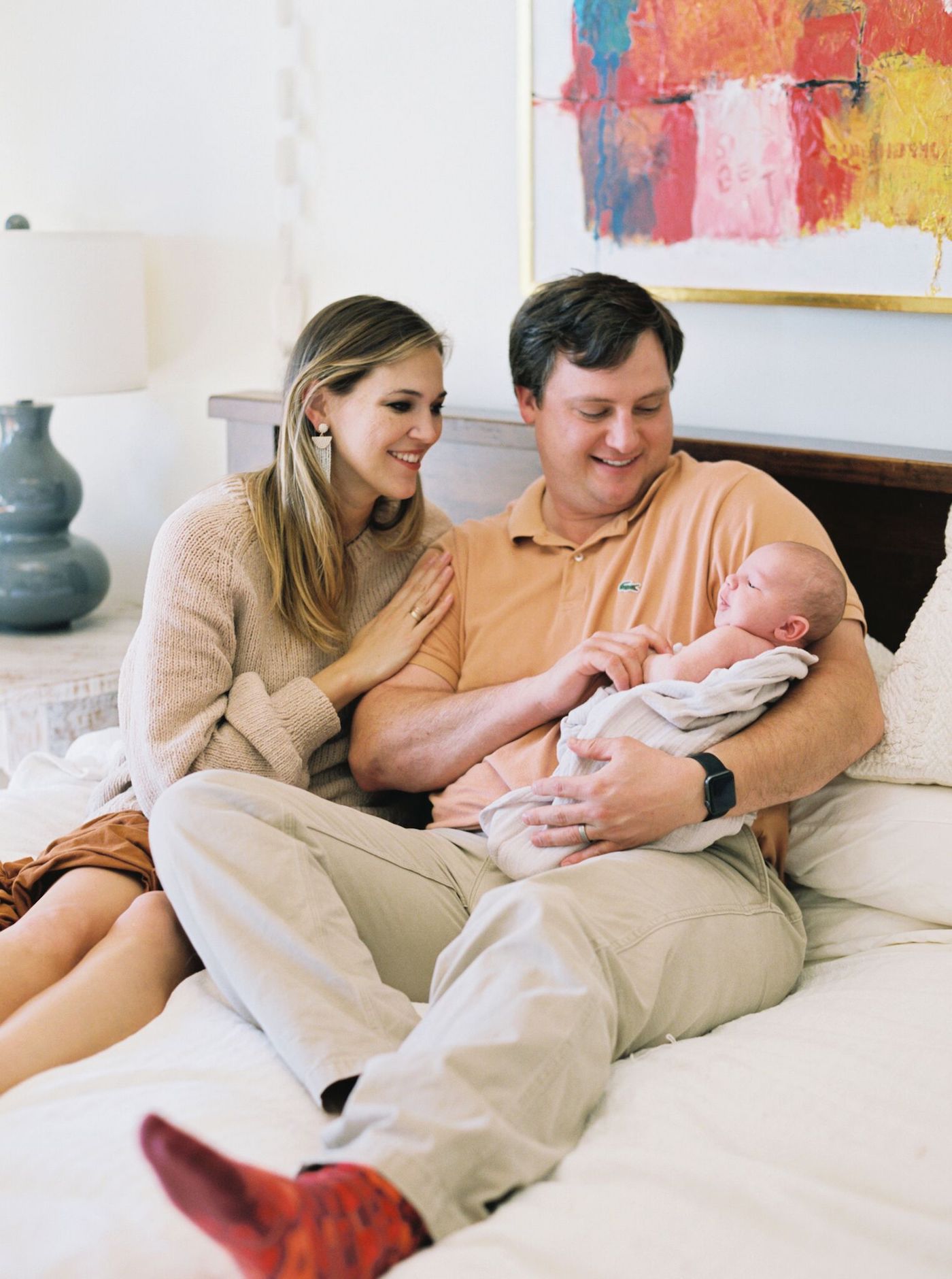 Newborn family photography with Mississippi photographer Lauren Liddell