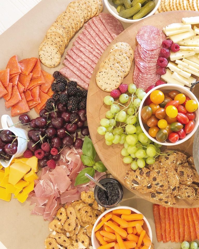 A comprehensive "how to buy" guide for charcuterie and cheese tables and boards