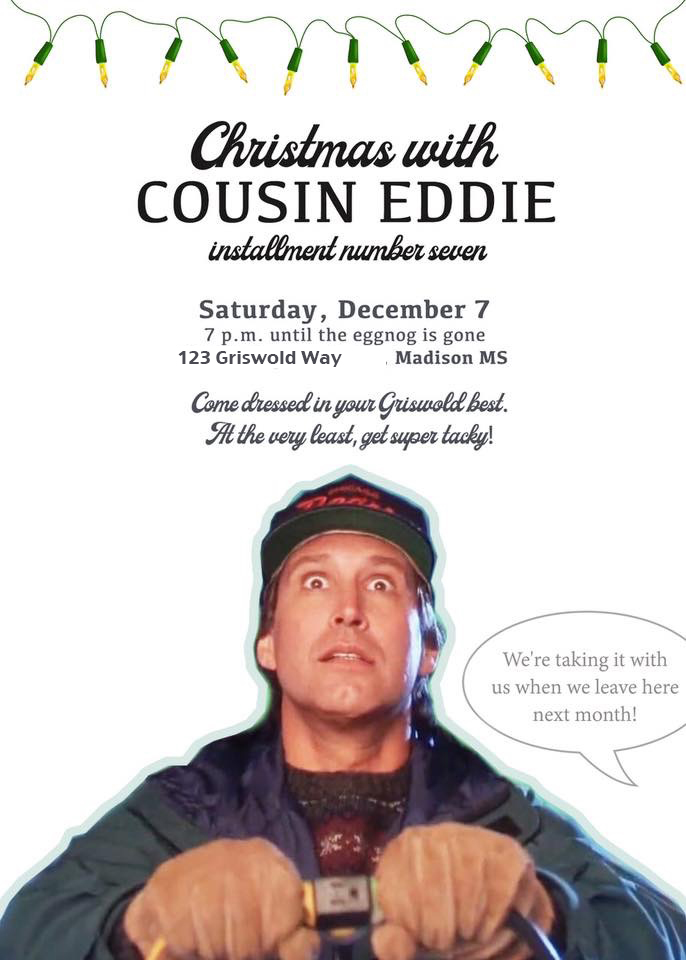 Christmas With Cousin Eddie, 7.0 :: The ultimate Griswold Christmas party! // www.thehiveblog.com