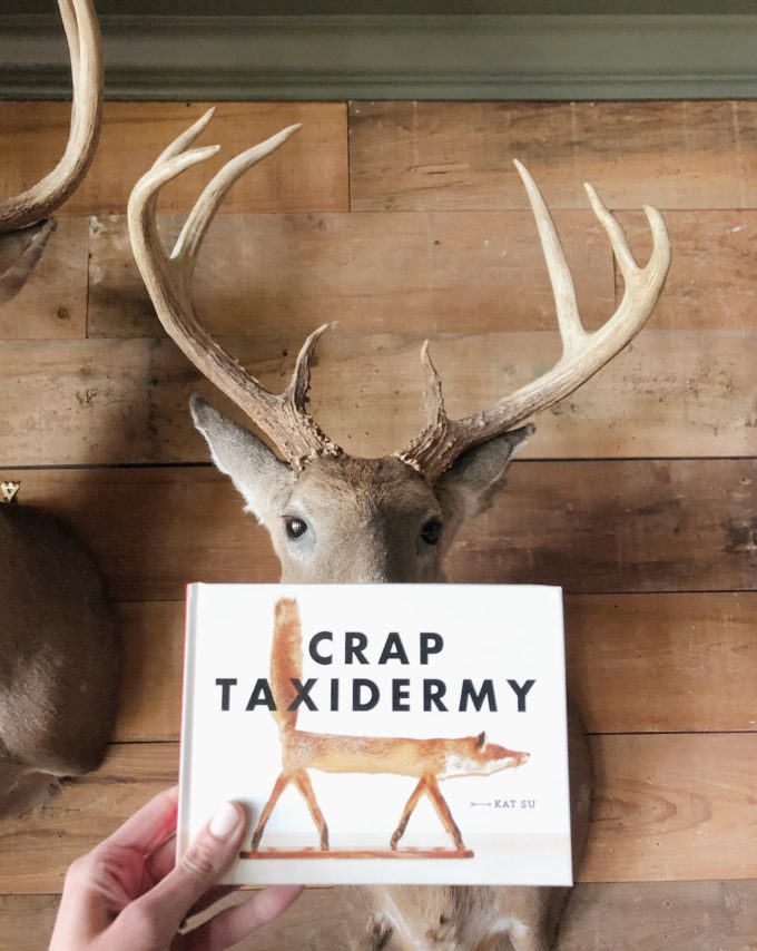 Crap Taxidermy- a great gift for the hunter in your life!
