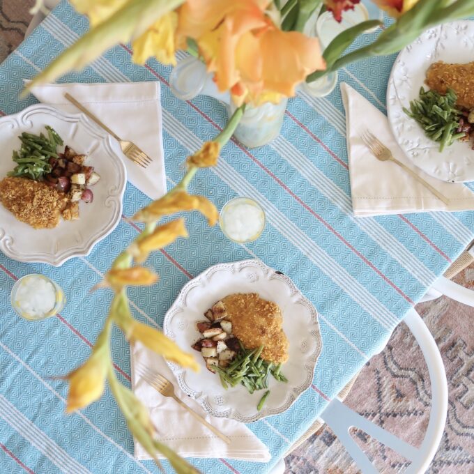 Sweet & Spicy Faux Fried Catfish Recipe made with U.S. Farm Raised Catfish