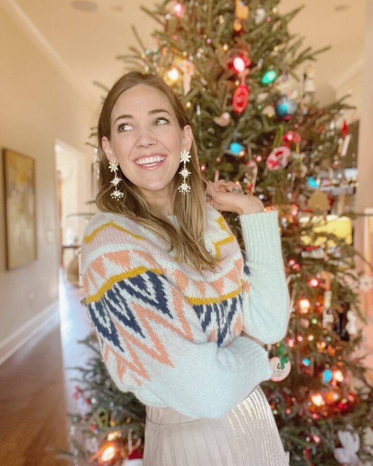 Fair and BRIGHT // affordable and colorful fair isle women's sweaters
