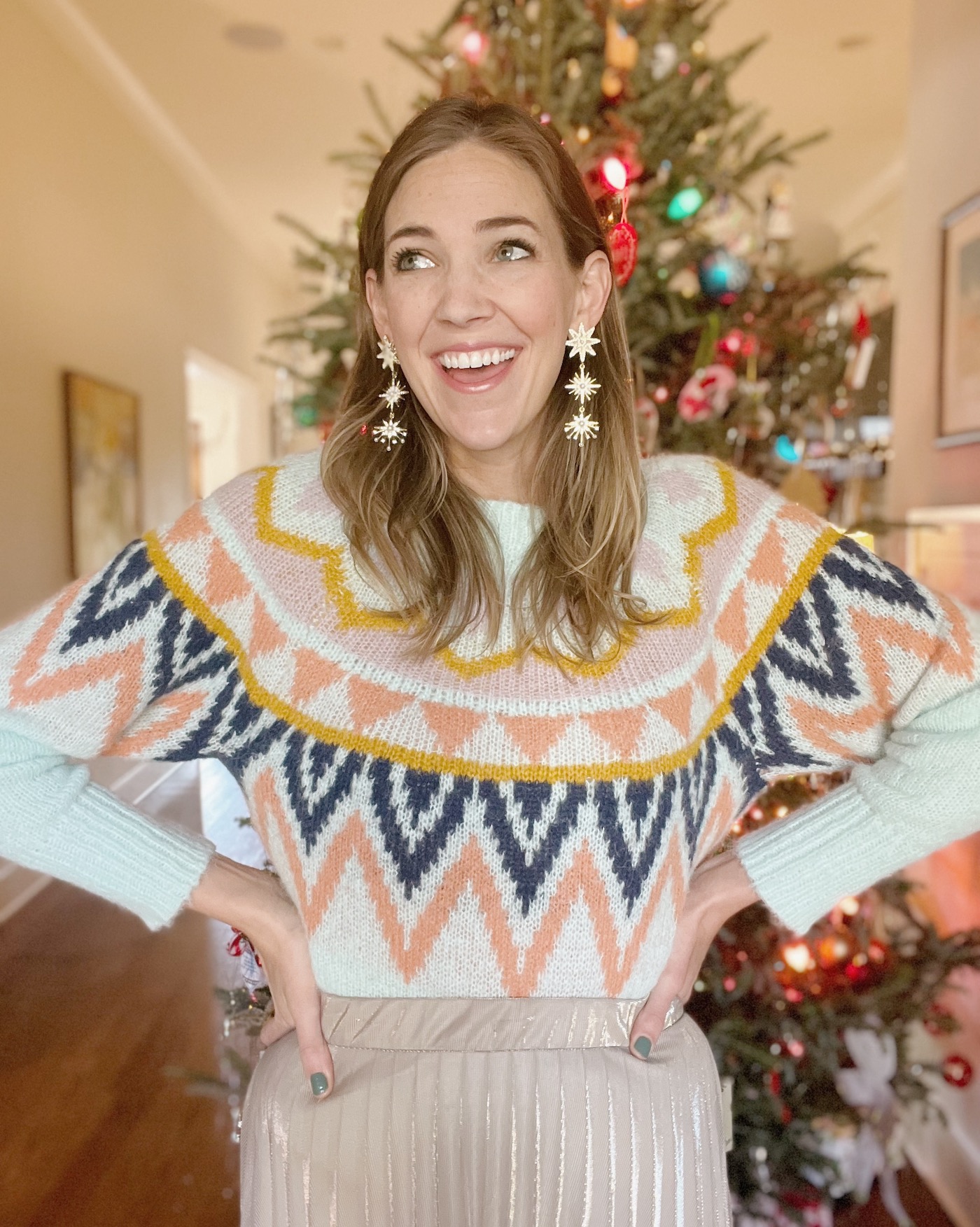 Fair and BRIGHT // affordable and colorful fair isle women's sweaters