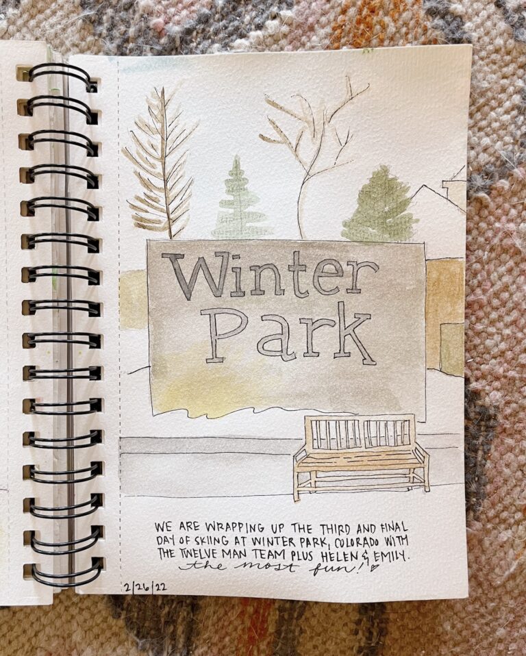 travel sketch journaling - how to get started!