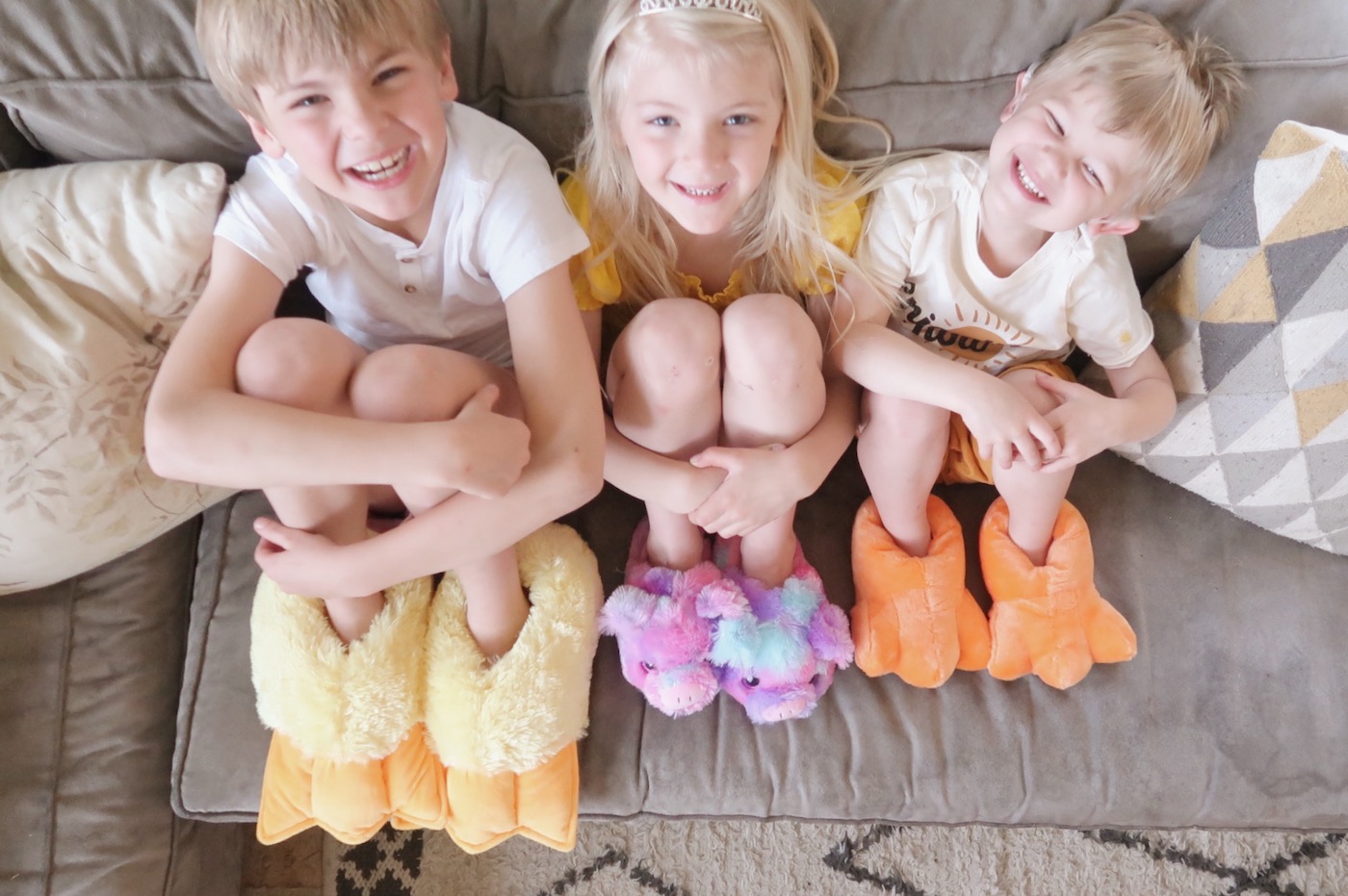 Fun slippers perfect for Easter!