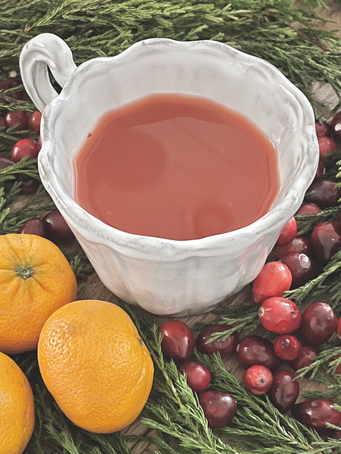 Christmas Tea Recipe as found on Lauren Steele's blog!