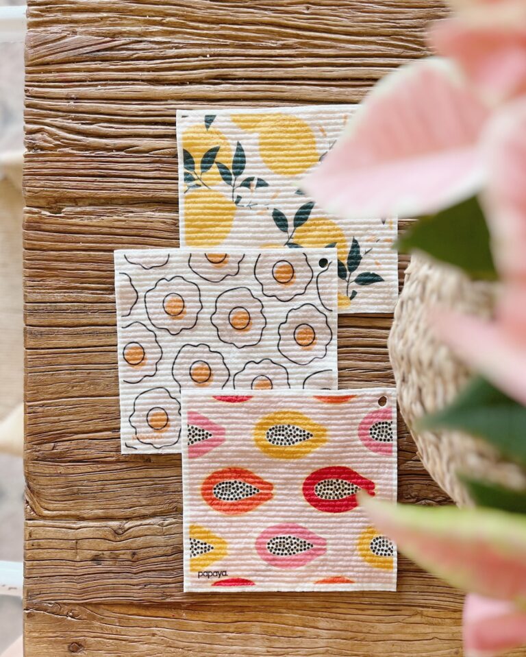 Papaya paper towel alternative