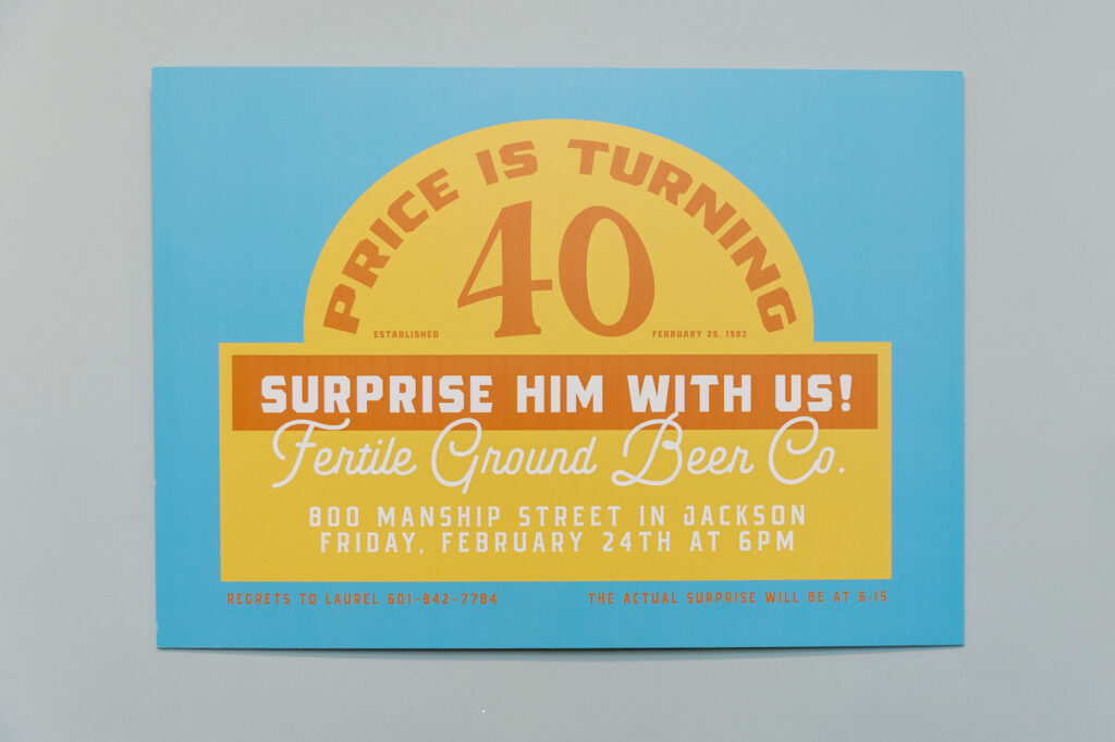 Surprise 40th Birthday Party at Fertile Ground in Jackson, Mississippi