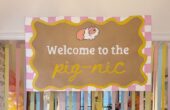 Welcome to our PIG-NIC! Our Guinea pig + picnic themed birthday party!